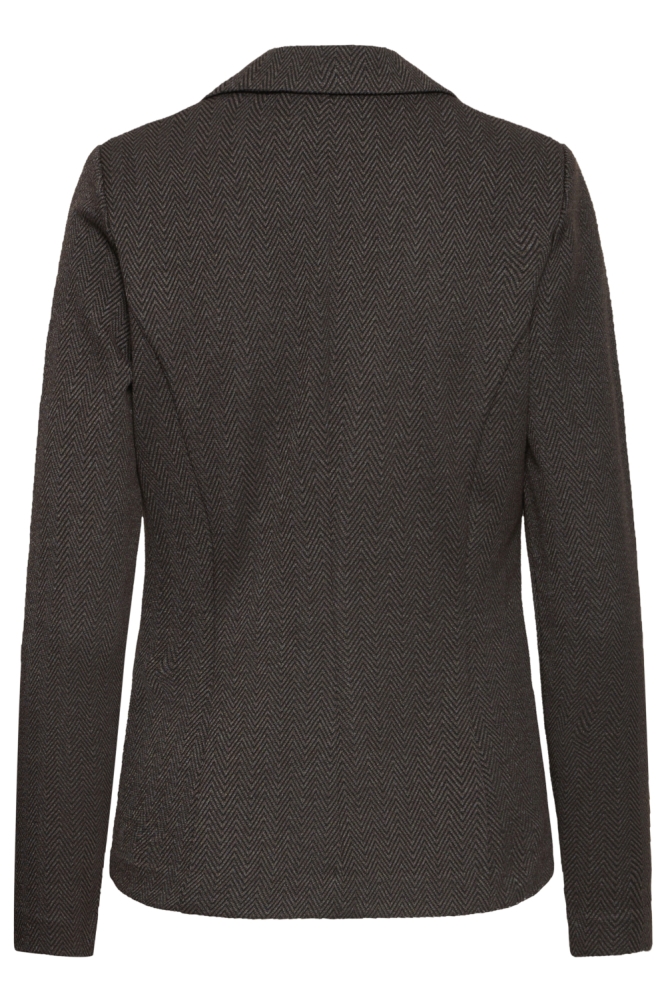 IHKATE JACQUARD BL4 20121600 900001779 BLACK BROWN HERRINGBONE